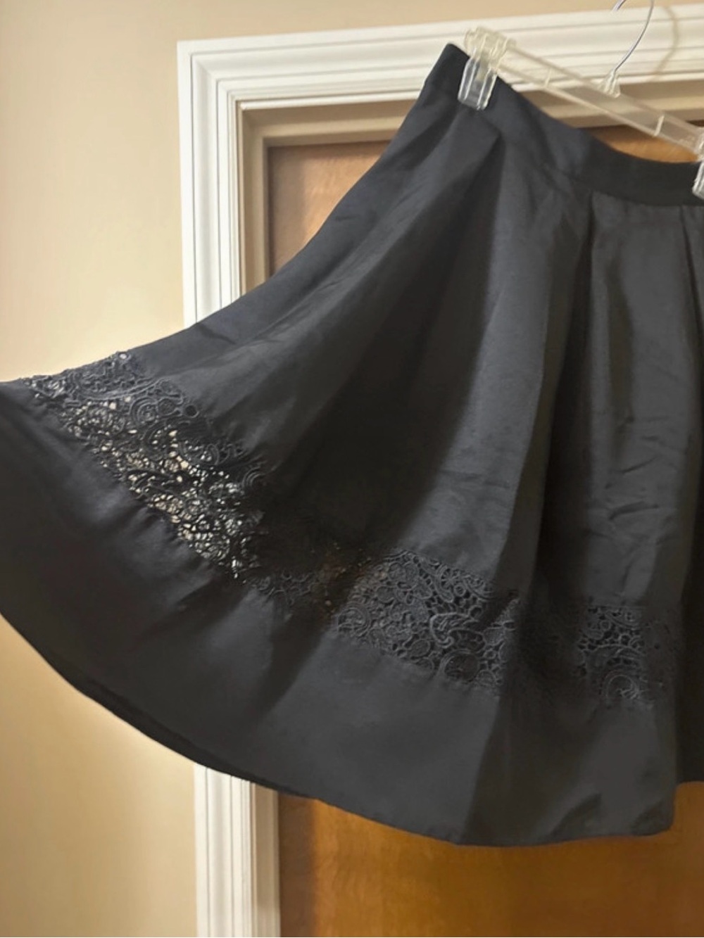 Express Black A-Line Skirt - Picture 2 of 5